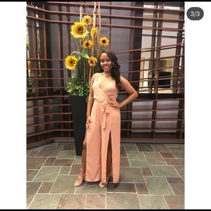 BLUSH PINK ROMPER/JUMPSUIT